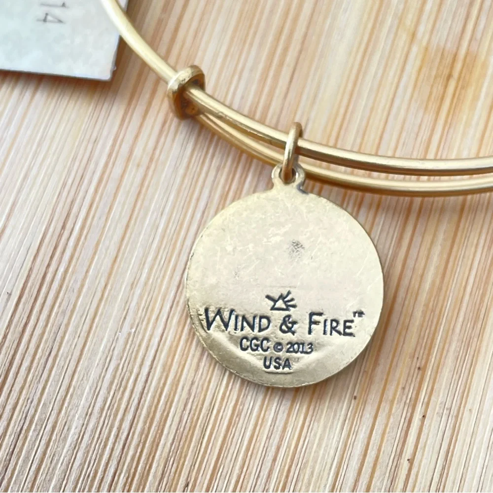 Taurus Wind and fire, the art of Eco sustainable jewelry, reclaimed bracelet - Picture 9 of 9